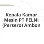 Kepala Kamar Mesin PT PELNI (Persero) Ambon