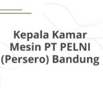 Kepala Kamar Mesin PT PELNI (Persero) Bandung