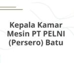Kepala Kamar Mesin PT PELNI (Persero) Batu