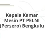 Kepala Kamar Mesin PT PELNI (Persero) Bengkulu
