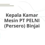 Kepala Kamar Mesin PT PELNI (Persero) Binjai