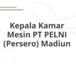 Kepala Kamar Mesin PT PELNI (Persero) Madiun
