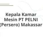 Kepala Kamar Mesin PT PELNI (Persero) Makassar