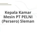 Kepala Kamar Mesin PT PELNI (Persero) Sleman
