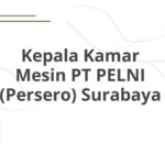 Kepala Kamar Mesin PT PELNI (Persero) Surabaya
