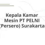 Kepala Kamar Mesin PT PELNI (Persero) Surakarta