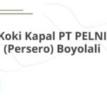 Koki Kapal PT PELNI (Persero) Boyolali
