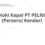 Koki Kapal PT PELNI (Persero) Kendari