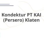 Kondektur PT KAI (Persero) Klaten
