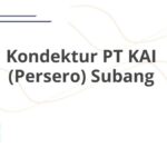 Kondektur PT KAI (Persero) Subang