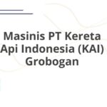 Masinis PT Kereta Api Indonesia (KAI) Grobogan