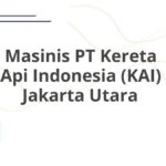 Masinis PT Kereta Api Indonesia (KAI) Jakarta Utara