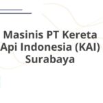 Masinis PT Kereta Api Indonesia (KAI) Surabaya