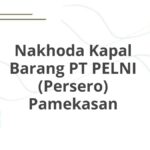 Nakhoda Kapal Barang PT PELNI (Persero) Pamekasan