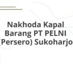 Nakhoda Kapal Barang PT PELNI (Persero) Sukoharjo