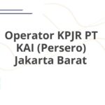 Operator KPJR PT KAI (Persero) Jakarta Barat