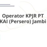 Operator KPJR PT KAI (Persero) Jambi