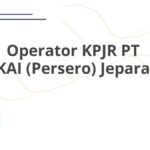 Operator KPJR PT KAI (Persero) Jepara