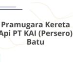 Pramugara Kereta Api PT KAI (Persero) Batu