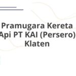 Pramugara Kereta Api PT KAI (Persero) Klaten