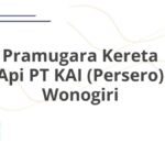 Pramugara Kereta Api PT KAI (Persero) Wonogiri