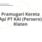 Pramugari Kereta Api PT KAI (Persero) Klaten