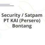 Security / Satpam PT KAI (Persero) Bontang