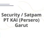 Security / Satpam PT KAI (Persero) Garut