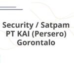 Security / Satpam PT KAI (Persero) Gorontalo