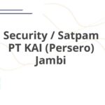 Security / Satpam PT KAI (Persero) Jambi