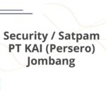 Security / Satpam PT KAI (Persero) Jombang