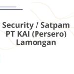 Security / Satpam PT KAI (Persero) Lamongan