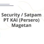 Security / Satpam PT KAI (Persero) Magetan
