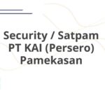Security / Satpam PT KAI (Persero) Pamekasan