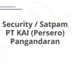 Security / Satpam PT KAI (Persero) Pangandaran