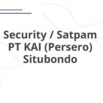 Security / Satpam PT KAI (Persero) Situbondo