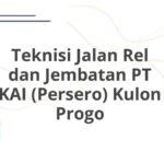Teknisi Jalan Rel dan Jembatan PT KAI (Persero) Kulon Progo