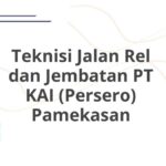 Teknisi Jalan Rel dan Jembatan PT KAI (Persero) Pamekasan