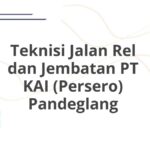 Teknisi Jalan Rel dan Jembatan PT KAI (Persero) Pandeglang