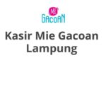 Kasir Mie Gacoan Lampung