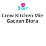 Crew Kitchen Mie Gacoan Blora