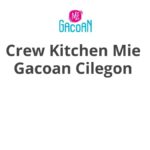 Crew Kitchen Mie Gacoan Cilegon