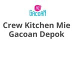 Crew Kitchen Mie Gacoan Depok