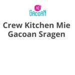 Crew Kitchen Mie Gacoan Sragen