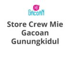 Store Crew Mie Gacoan Gunungkidul