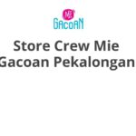 Store Crew Mie Gacoan Pekalongan
