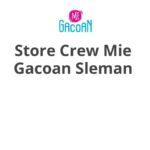 Store Crew Mie Gacoan Sleman