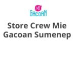 Store Crew Mie Gacoan Sumenep