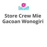 Store Crew Mie Gacoan Wonogiri